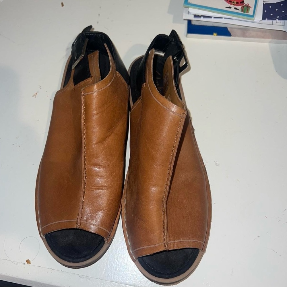 Brown sandals